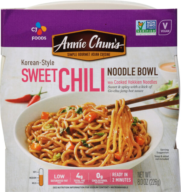 Annie Chun's Korean Sweet Chili Noodle Bowl (6x8.4 Oz)