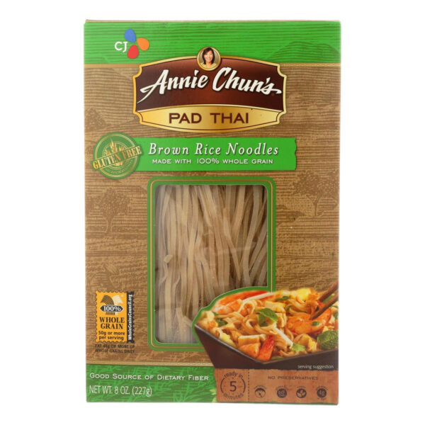 Annie Chun's Pad Thai Brown Rice Noodle (6x8Oz)