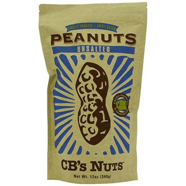 CB's Jumbo Peanuts Unsalted  (12x12 OZ)