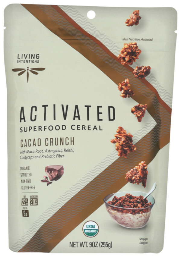 Living Intentions Cereal Cacao Crunch Superfood (6x9 OZ)