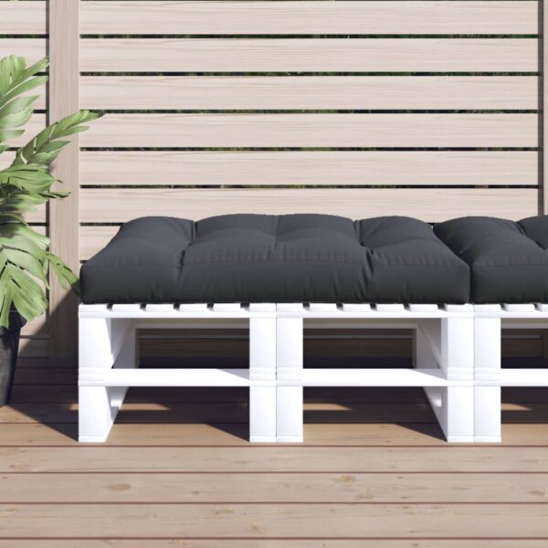 vidaXL Pallet Cushion Anthracite 47.2"x31.5"x4.7" Fabric