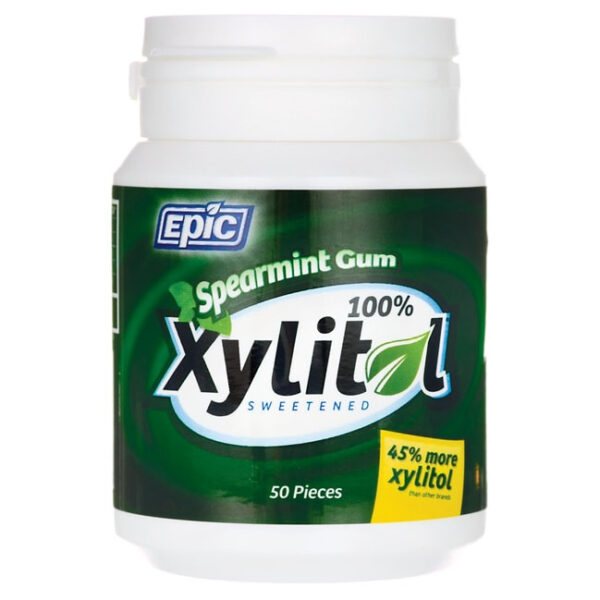 Epic Dental Xylitol Gum Spearmint (1x50 CT)