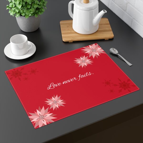 Love Never Fails Placemat, 1pc - Image 2