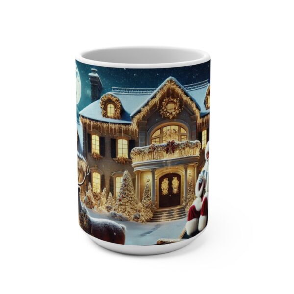 "Sleigh Bells and Coffee" 15 oz Coffee Mug