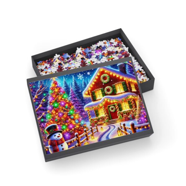 Cozy Cottage Christmas Puzzle (96, 252, 500, 1000-Piece) - Image 6