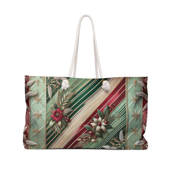 "Stroll Down Peppermint Lane" Weekender Bag