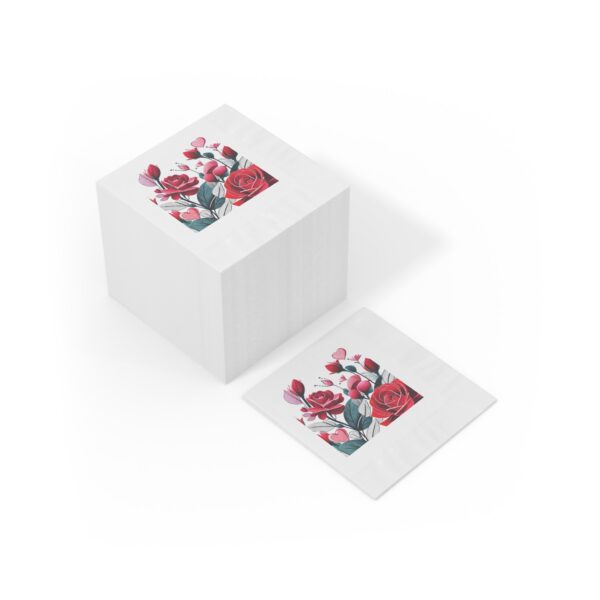 Valentine Paper Napkins - Image 3