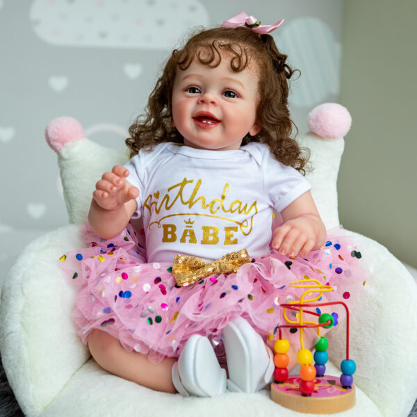 Cute Simulation Soft Baby Princess Doll - Image 5