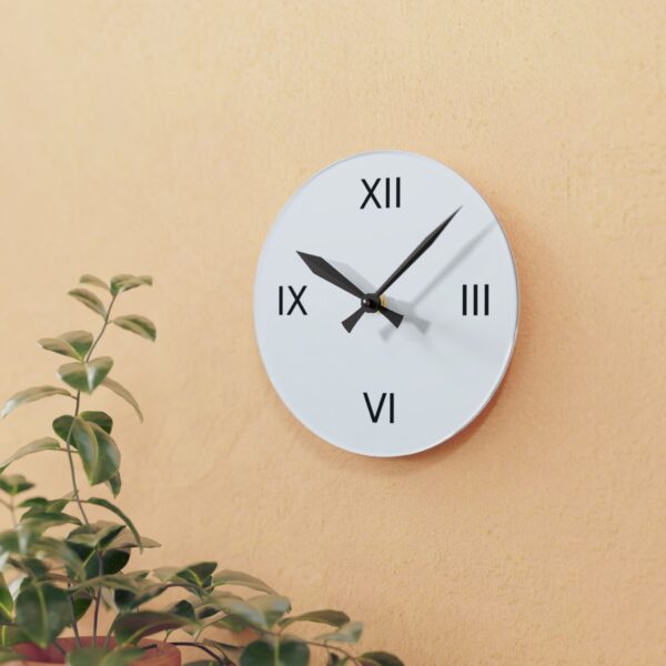 Acrylic Wall Clock - Image 3