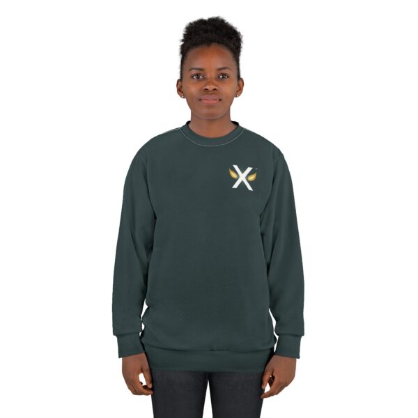 Luxauro Unisex Sweatshirt (AOP) - Image 4