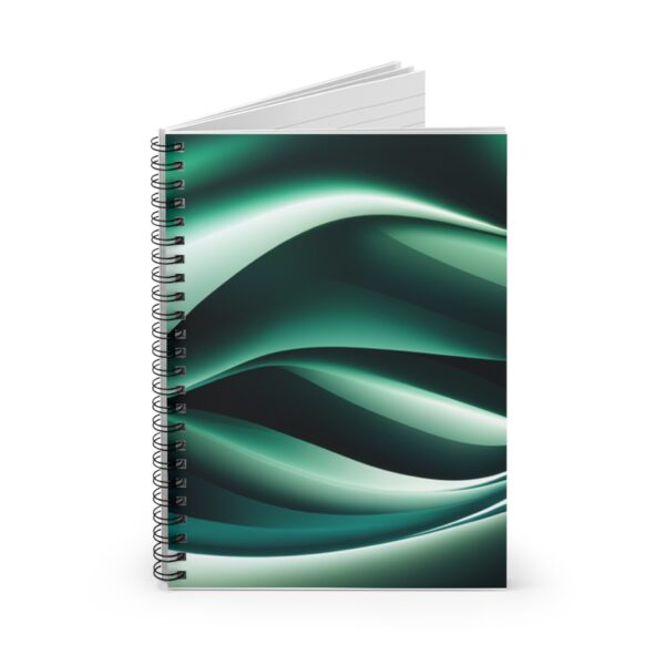 Abstract Design Spiral Notebook - Ruled Line - Image 2