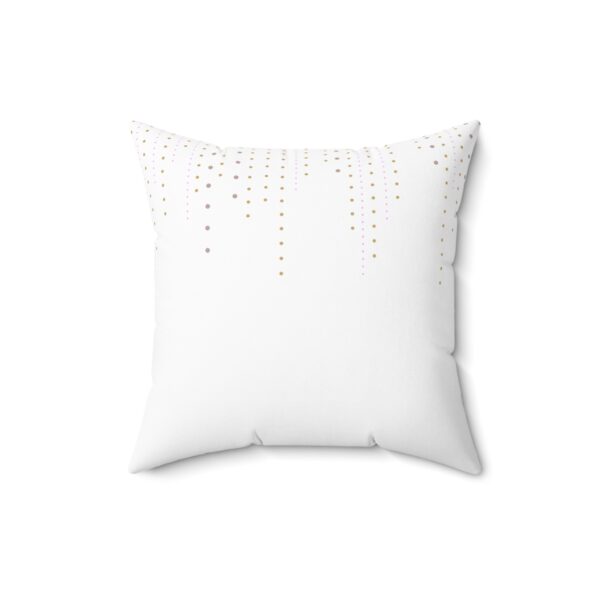 Falling Champaign Snow Accent Pillow - Image 4