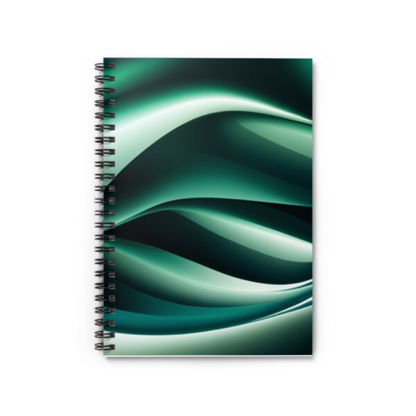 Abstract Design Spiral Notebook - Ruled Line