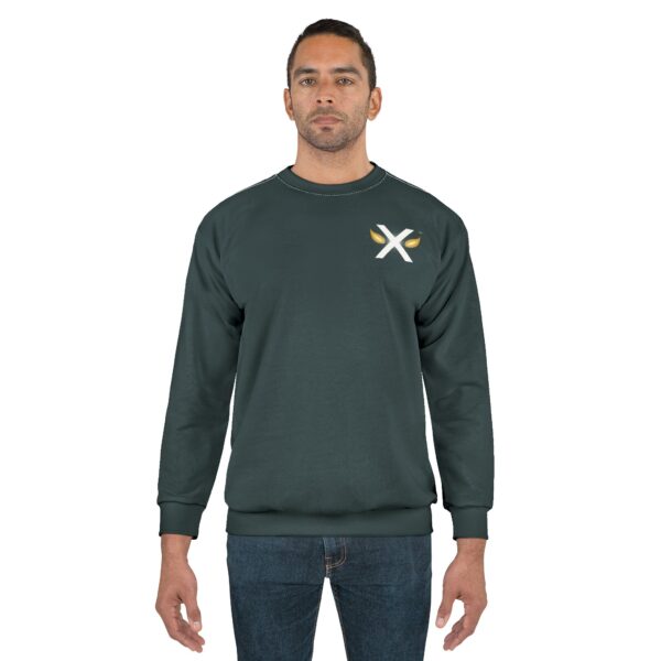 Luxauro Unisex Sweatshirt (AOP) - Image 3