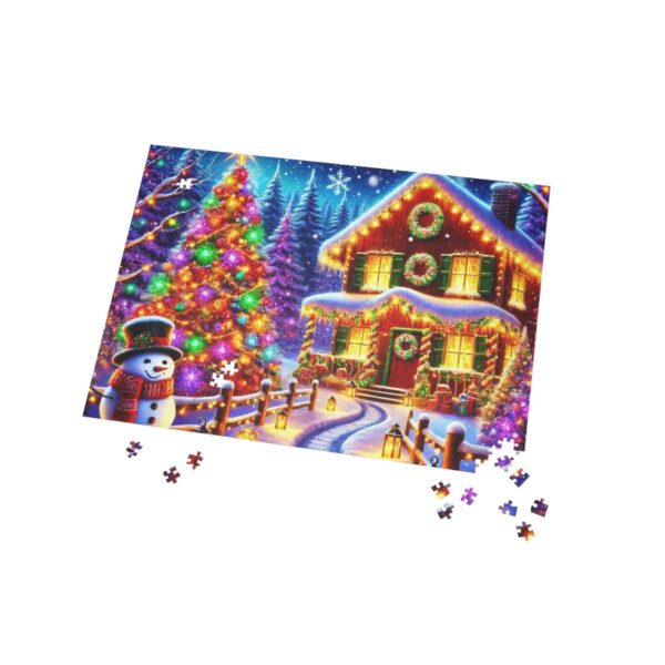 Cozy Cottage Christmas Puzzle (96, 252, 500, 1000-Piece) - Image 5