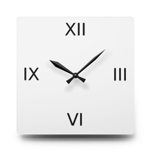 Acrylic Wall Clock - Image 5