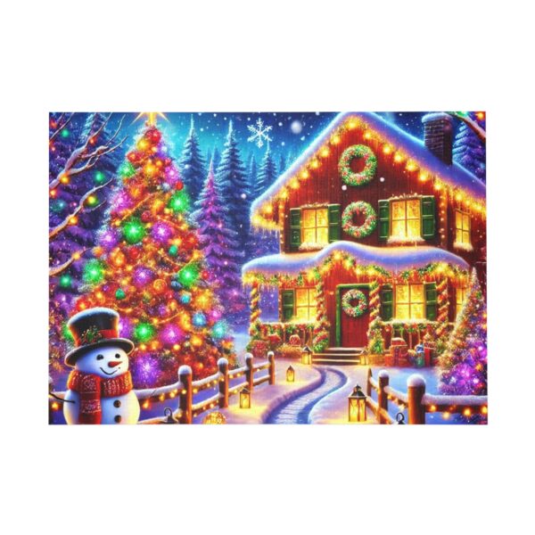 Cozy Cottage Christmas Puzzle (96, 252, 500, 1000-Piece) - Image 4