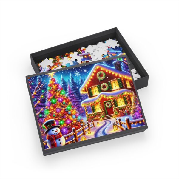 Cozy Cottage Christmas Puzzle (96, 252, 500, 1000-Piece) - Image 9