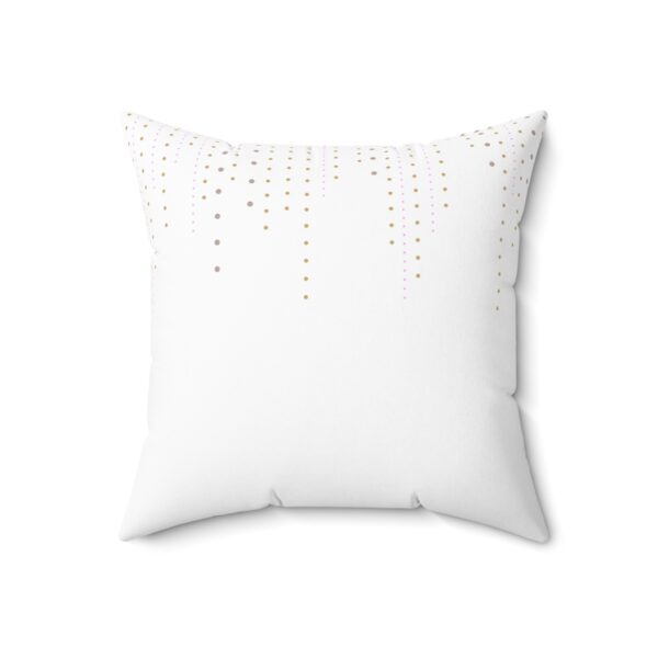 Falling Champaign Snow Accent Pillow - Image 7