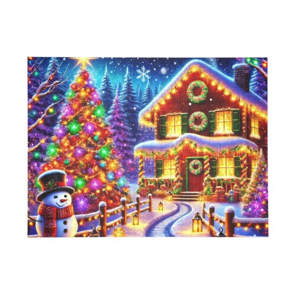 Cozy Cottage Christmas Puzzle (96, 252, 500, 1000-Piece)