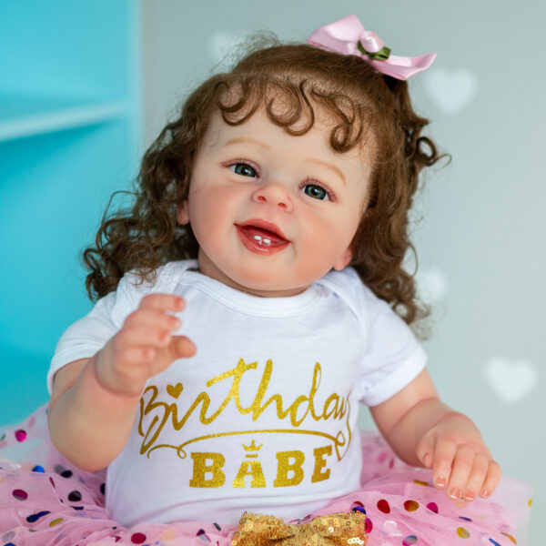 Cute Simulation Soft Baby Princess Doll - Image 4