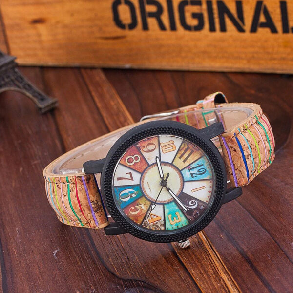 Casual Vintage Leather Women Quartz Wrist Watch Gift Clock - Image 7