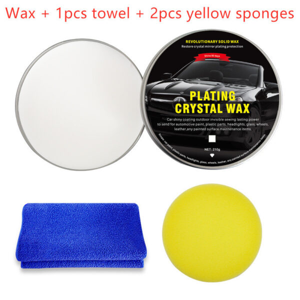 Car Diamond Crystal Wax Black Wax Coating Waxing Polishing Sewage Crystal Hard Wax - Image 7