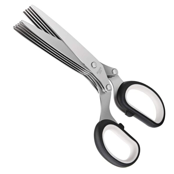 Herb Scissors Set With 5 Blades And Cover - Multipurpose Kitchen Shear - Image 9