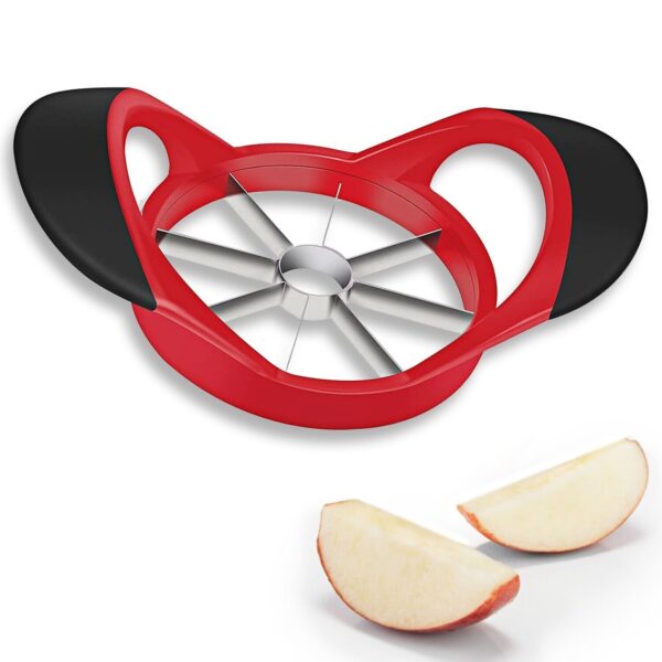 Apple Cutter, Apple Corer And Slicer - Stainless Steel Apple Corer Kitchen Tool - Image 9