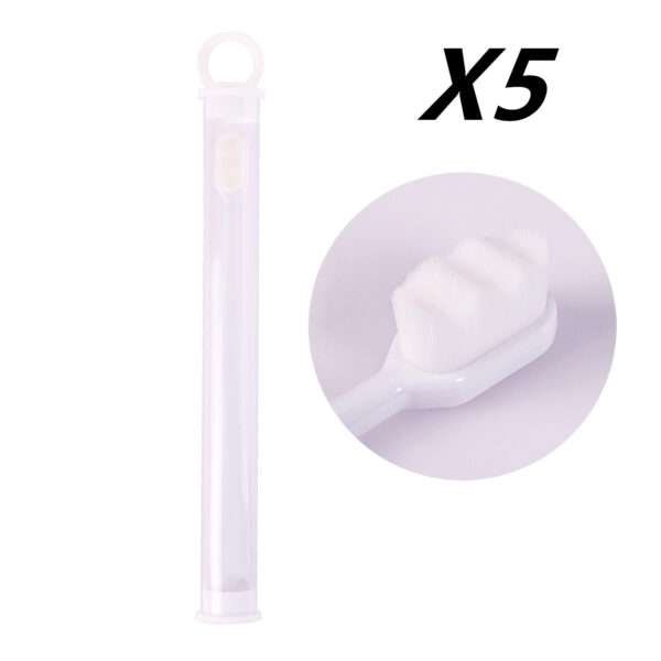 Ultra-fine Toothbrush Super Soft Bristle Deep Cleaning Brush Portable For Oral Care Tools Teeth Care Oral Cleaning Travel - Image 4