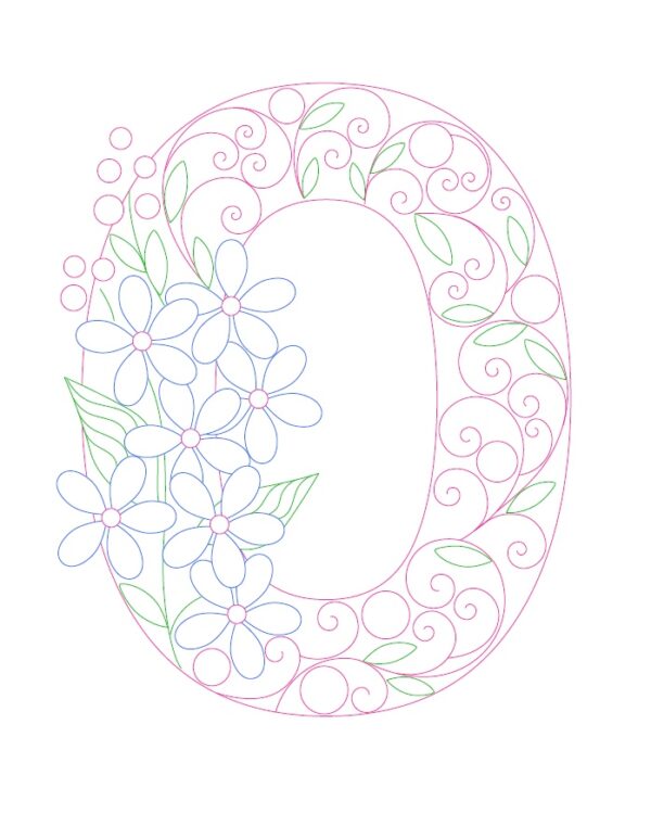 Paper Filigree Painting Kit - Letters - Image 6