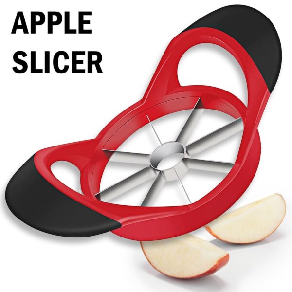 Apple Cutter, Apple Corer And Slicer - Stainless Steel Apple Corer Kitchen Tool - Image 4