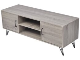vidaXL TV Stand 47.2"x15.7"x17.7" Gray
