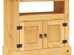 vidaXL TV Stand Mexican Pine Corona Range 31.5"x16.9"x30.7"