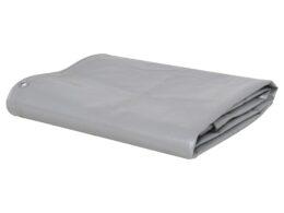 vidaXL Tarpaulin 2.1 oz/ft² 13.1'x13.1' Gray