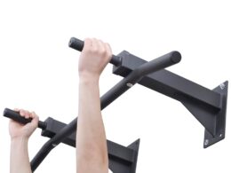 vidaXL Pull Up Bar 198.4 lb