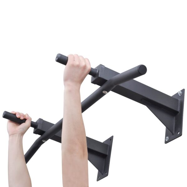 vidaXL Pull Up Bar 198.4 lb