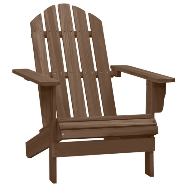 vidaXL Patio Chair Wood Brown
