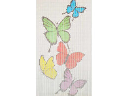 vidaXL Insect Door Curtain Bamboo 35.4"x78.7"
