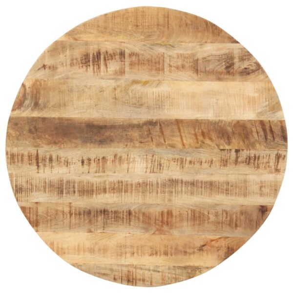 vidaXL Table Top Solid Mango Wood Round 0.59"-0.63" 15.7"