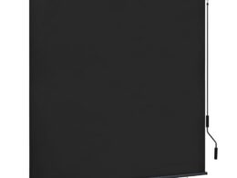 vidaXL Outdoor Roller Blind 63"x98.4" Anthracite