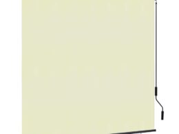vidaXL Outdoor Roller Blind 66.9"x98.4" Cream