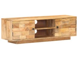 vidaXL TV Stand 45.7"x11.8"x13.8" Solid Wood Mango
