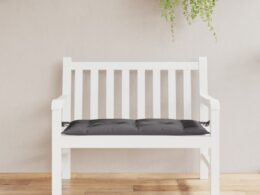 vidaXL Garden Bench Cushion Anthracite 39.4"x19.7"x2.8" Oxford Fabric