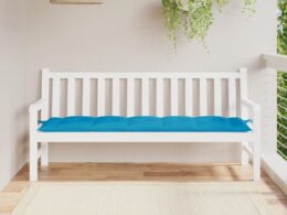 vidaXL Garden Bench Cushion Light Blue 70.9"x19.7"x2.8" Oxford Fabric
