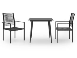 vidaXL 3 Piece Patio Dining Set