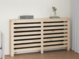 vidaXL Radiator Cover 60.2"x7.5"x33.1" Solid Wood Pine