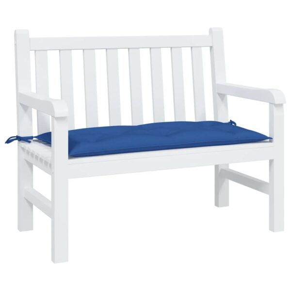 vidaXL Garden Bench Cushion Blue 39.4"x19.7"x2.8" Oxford Fabric