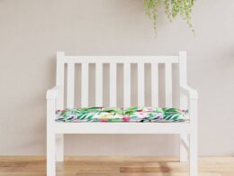 vidaXL Garden Bench Cushion Multicolor 39.4"x19.7"x2.8" Oxford Fabric