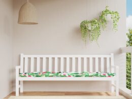 vidaXL Garden Bench Cushion Multicolor 78.7"x19.7"x2.8" Fabric